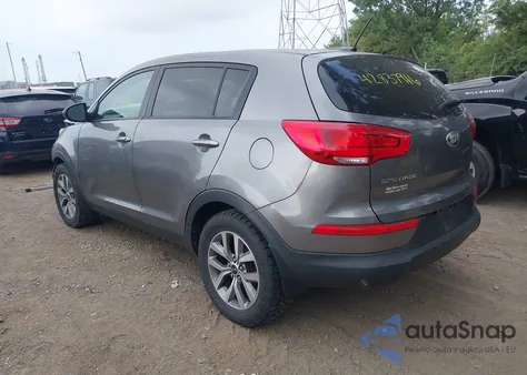 2016 Kia Sportage Lx из США, поврежденный, VIN KNDPB3AC7G7795486
